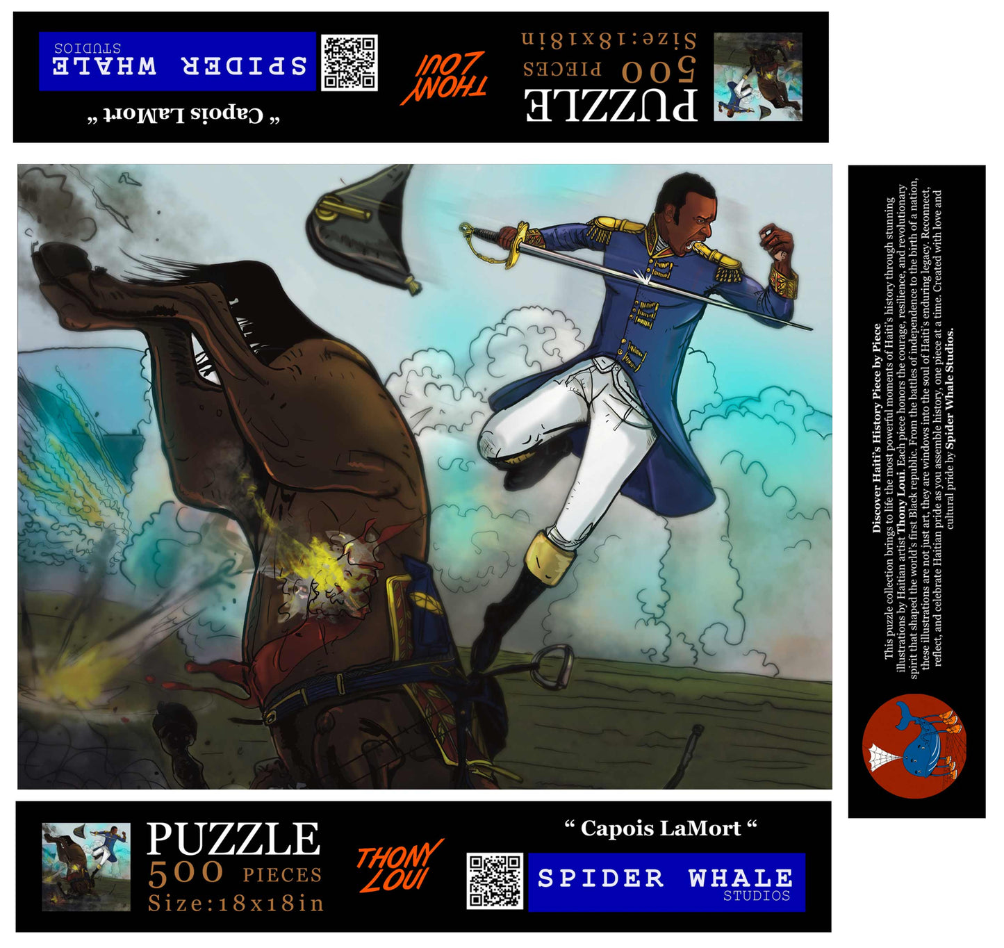 Capois La-Mort at the Battle of Vertières - Puzzle