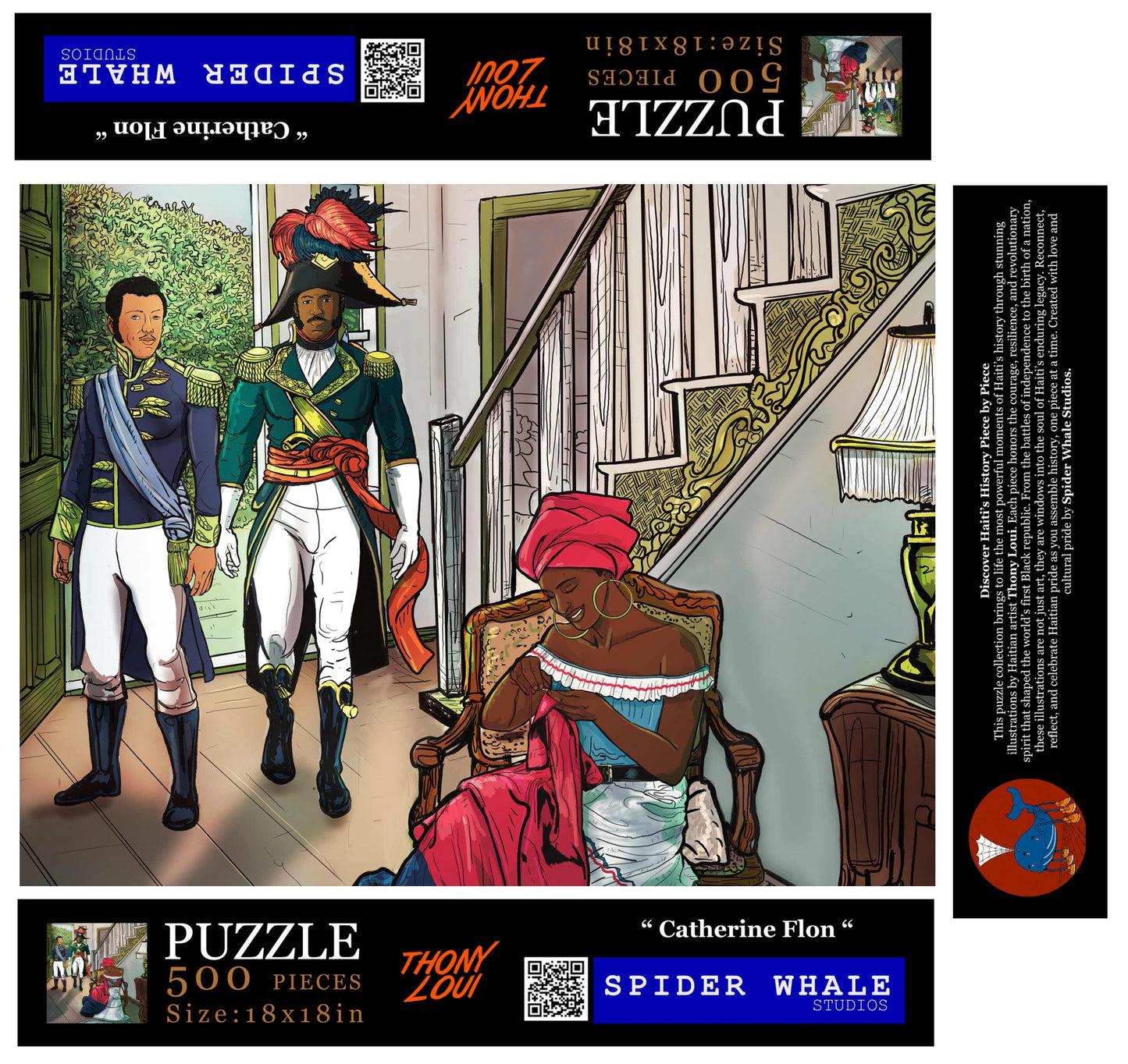 Catherine Flon – The Seamstress of the Nation - Puzzle