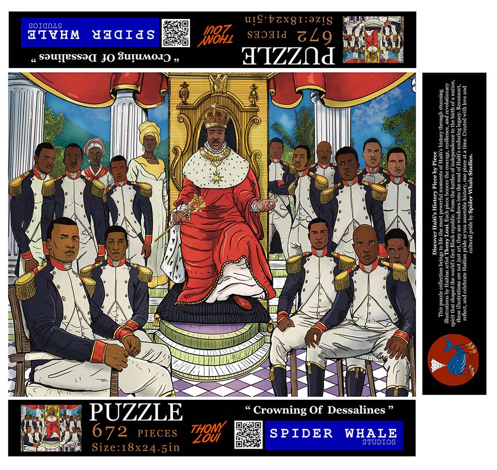 The Crowning of Emperor Jean-Jacques Dessalines - Puzzles